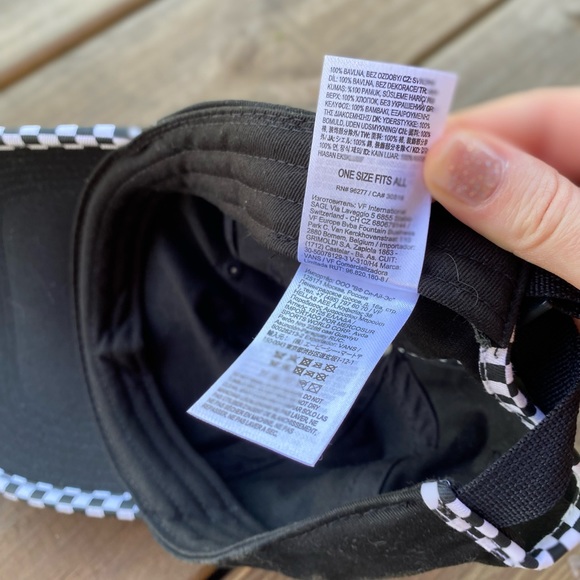 Vans off the wall black and white checkered hat - Picture 7 of 7